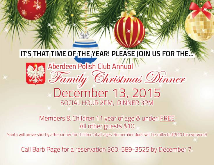 Polish Club Christmas Invite 2015